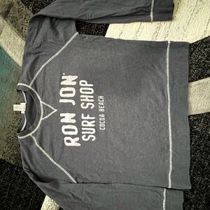 Ron Jon Surf Shop Gray Long Sleeve Shirt